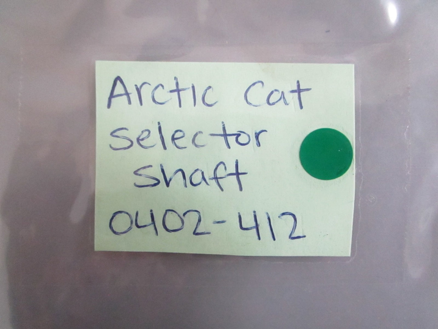 NEW OEM 0402-412 Arctic Cat Selector Shaft 0820
