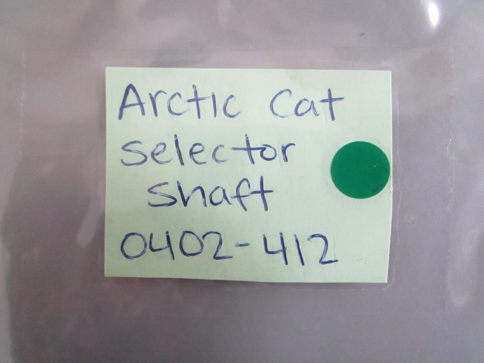 NEW OEM 0402-412 Arctic Cat Selector Shaft 0820