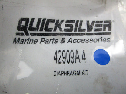 NEW OEM 42909A4 Mercury Quicksilver Diaphragm Kit 0810