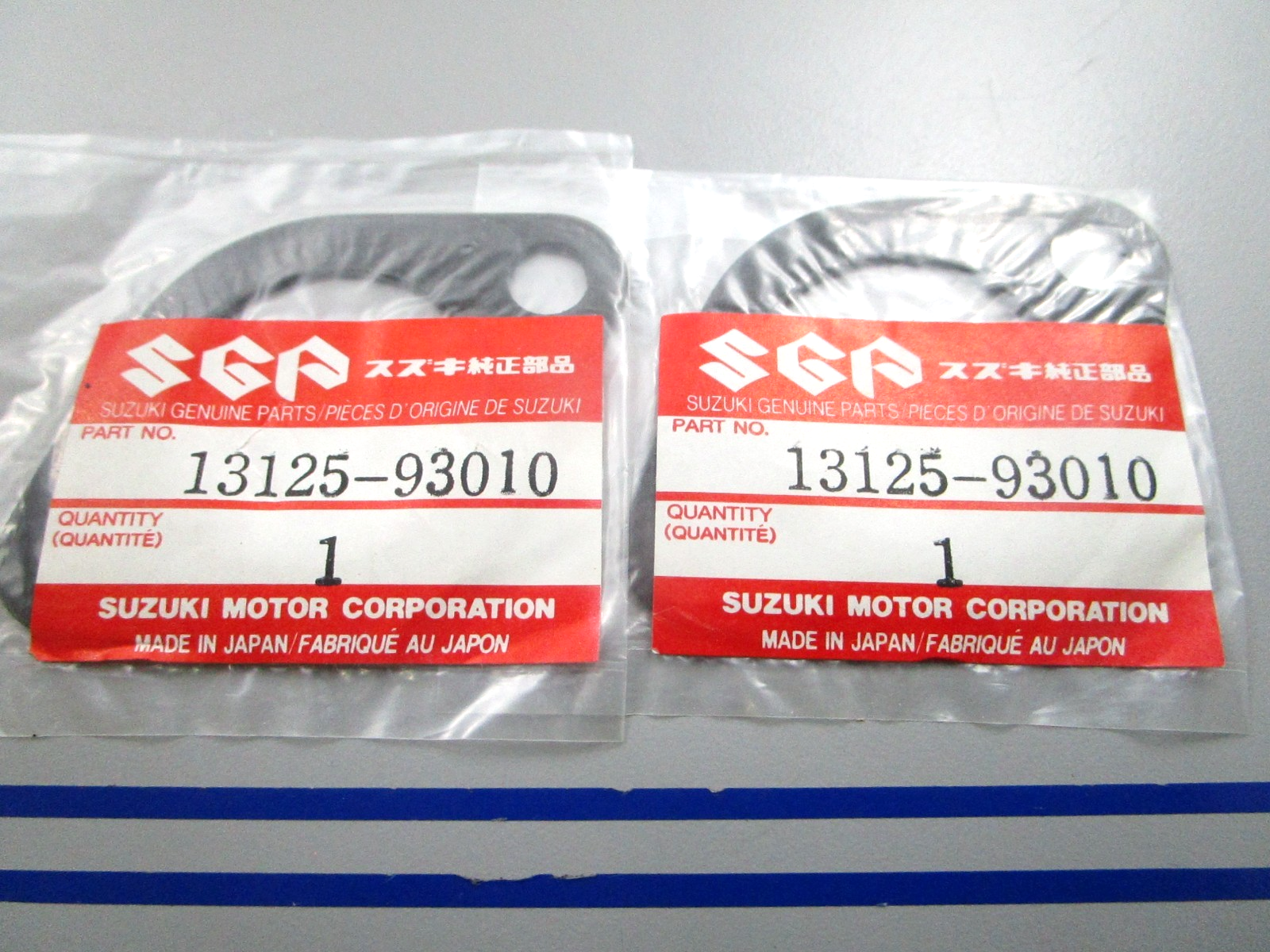 NEW OEM (LOT OF 2) Suzuki 13125-93010 Carburetor Gasket 0810