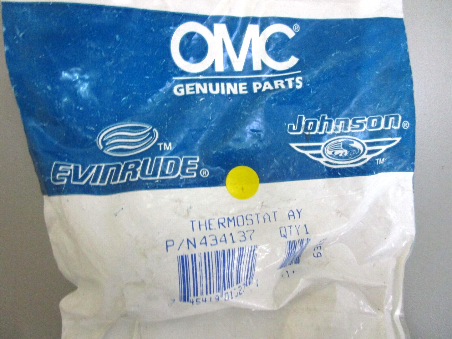 *NEW OEM* 0750 OMC Johnson Evinrude THERMOSTAT AY 434137 0434137