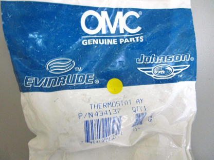 *NEW OEM* 0750 OMC Johnson Evinrude THERMOSTAT AY 434137 0434137
