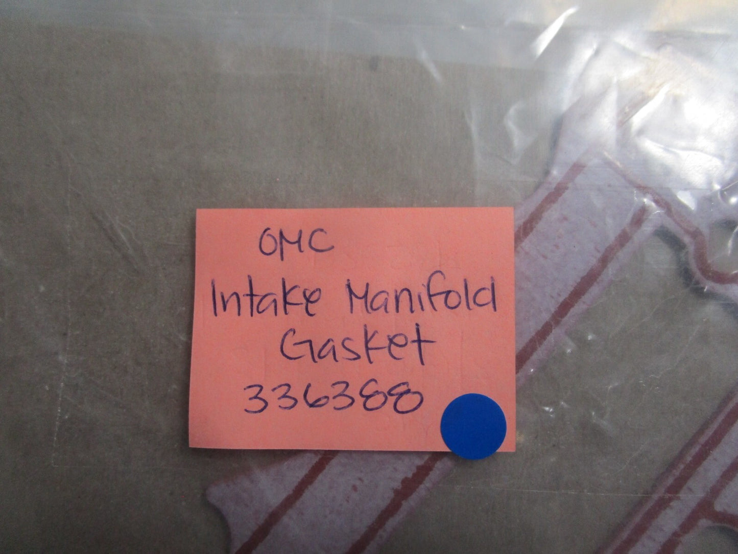 *NEW OEM* 0810 OMC Johnson Evinrude Intake Manifold Gasket 336388 0336388