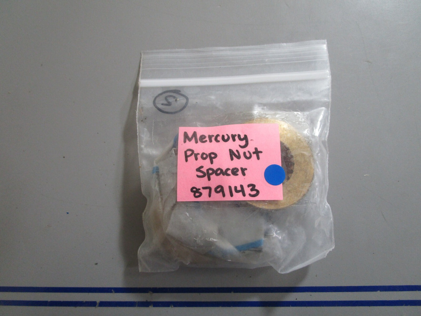 *NEW OEM* 0810 Mercury Quicksilver Propeller Nut Spacer 879143