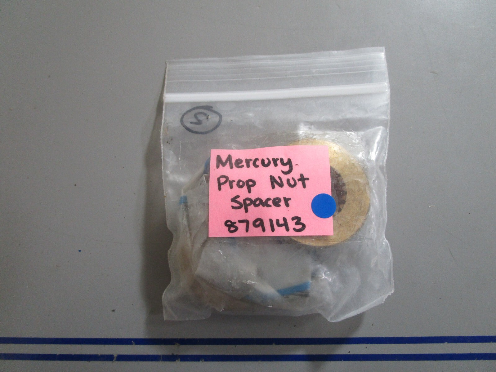 *NEW OEM* 0810 Mercury Quicksilver Propeller Nut Spacer 879143