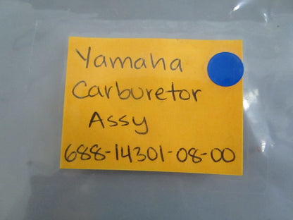 NEW OEM 688-14301-08-00 Yamaha Carburetor Assy 0820