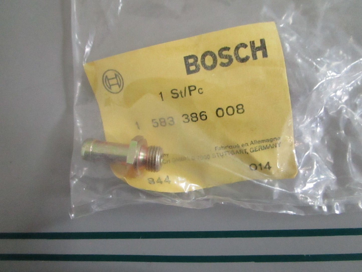 NEW OEM 1583386008 Bosch Check Valve 0820