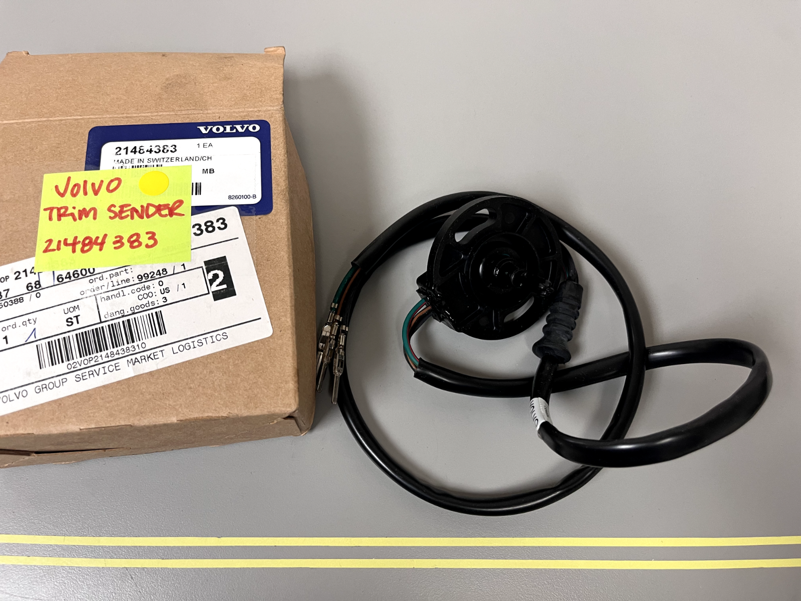 *NEW OEM* 0720 Volvo Penta Trim Sender 21484383