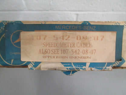 NEW OEM 1075420907 Mercedes-Benz Speedometer Cable 0820