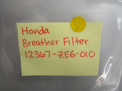 *NEW OEM* 0810 Honda Breather Filter 12367-ZE6-010