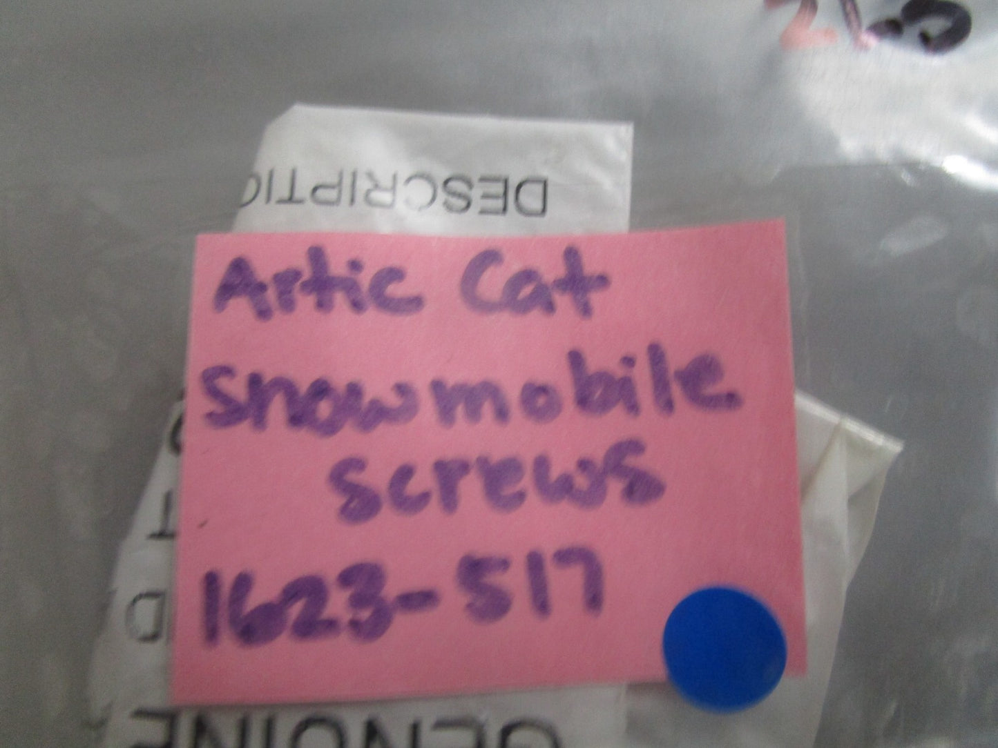 *NEW OEM* (LOT OF 3) 0810 Arctic Cat Snowmobile Screws 1623-517