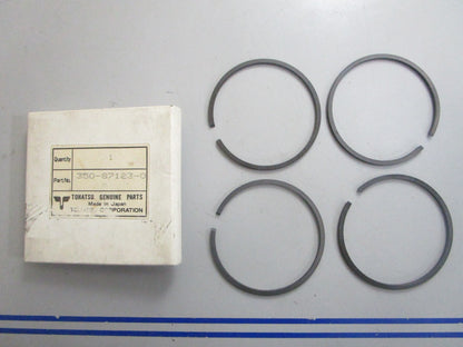 *NEW OEM* 0810 Tohatsu 4 Piston Ring Set 350-87123-0 350871230