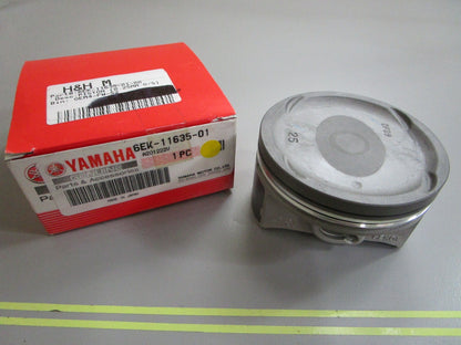 *NEW OEM* 0820 Yamaha (0.25 O/S) Piston 6EK-11635-01-00