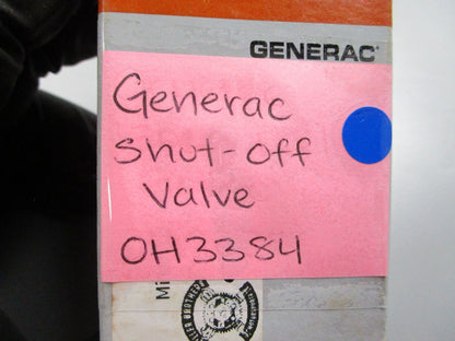 NEW OEM 0H3384 Generac Shut-Off Calve 0810