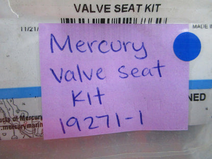 NEW OEM 19271-1 Mercury Quicksilver Valve Seat Kit 0810