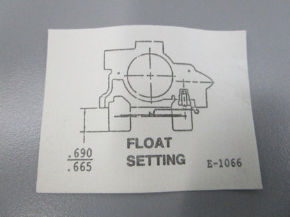 NEW OEM 19273 Mercury Quicksilver Float 0810