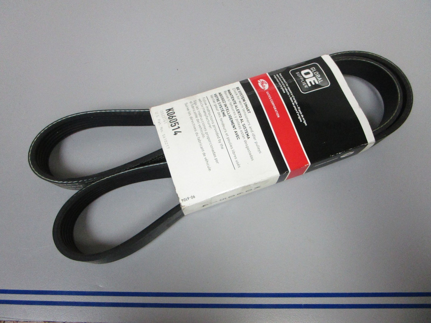NEW K060514 Gates Micro-V 13/16" x 52" Serpentine Belt 0720