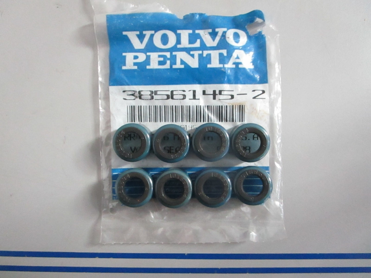 NEW OEM (LOT OF 8) 3856145 Volvo Penta Valve Seal 0820