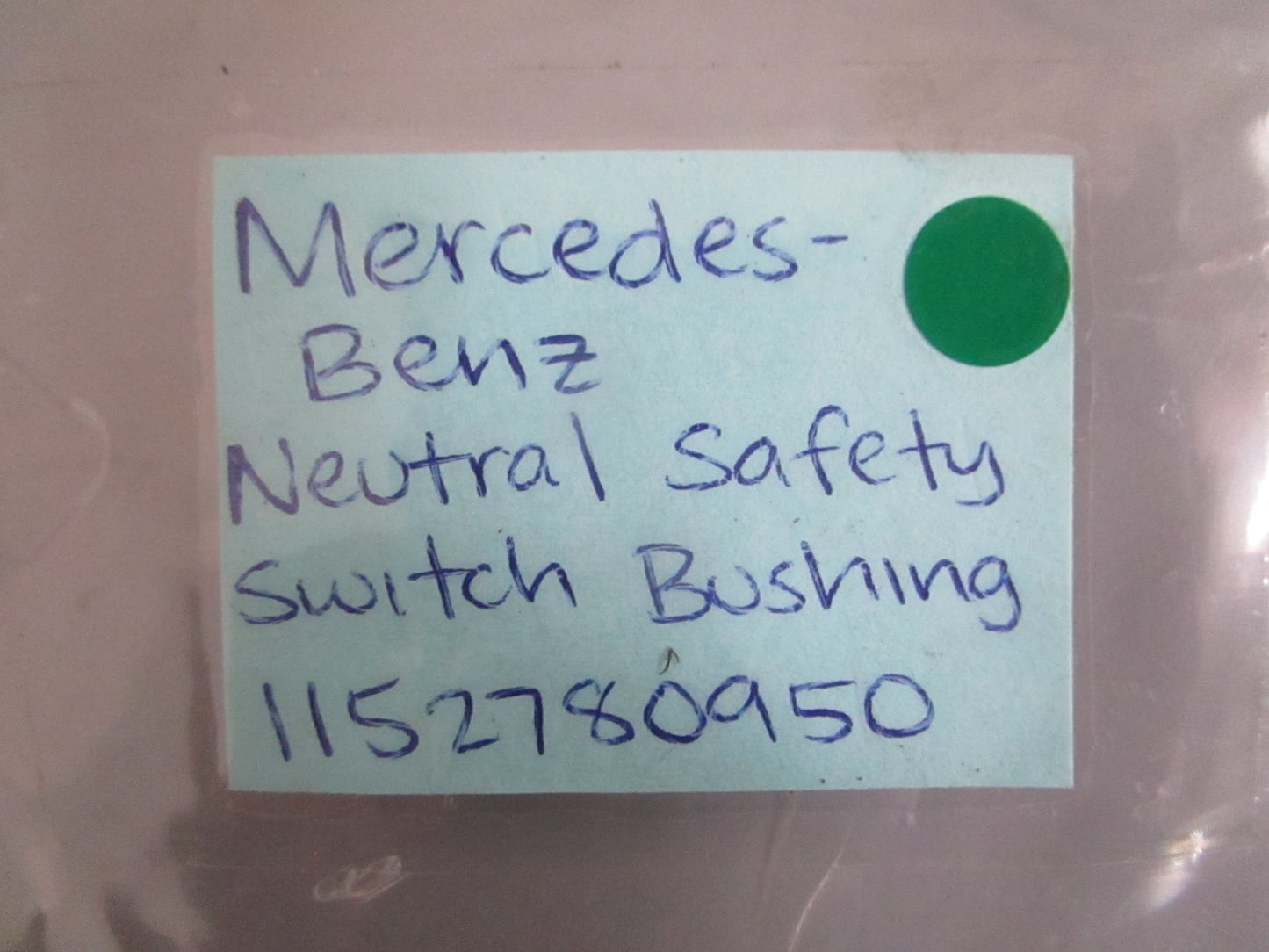 NEW OEM 1152780950 Mercedes-Benz Neutral Safety Switch Bushing 0820