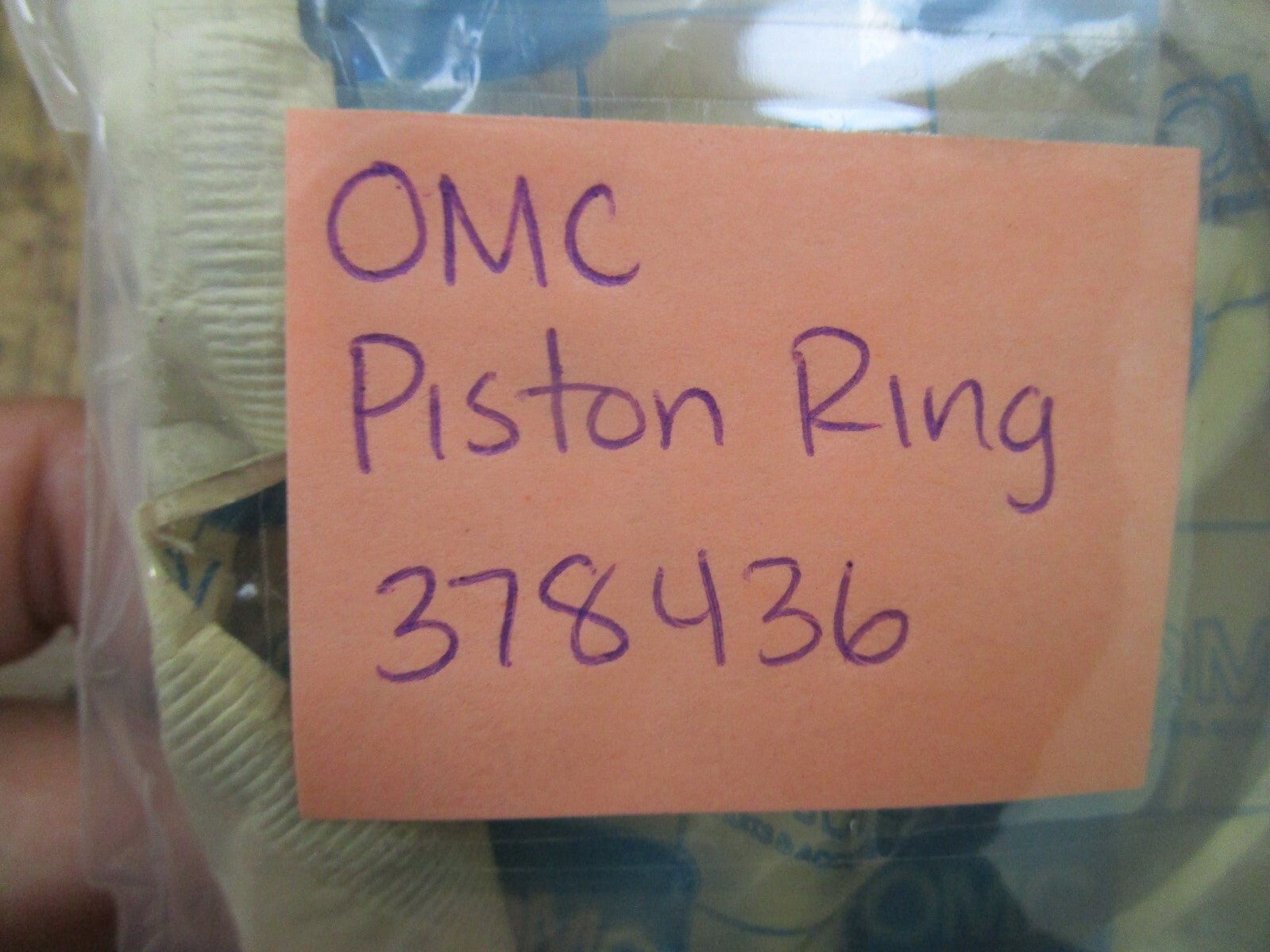 *NEW OEM* (LOT OF 2) 0750 OMC Johnson Evinrude PISTON RING 378436 0378436