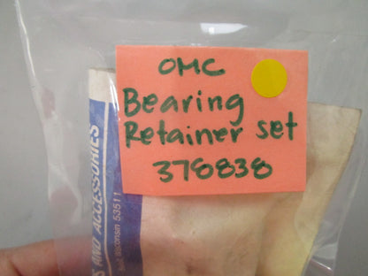 *NEW OEM* 0810 OMC Johnson Evinrude Bearing Retainer Set 378838 0378838