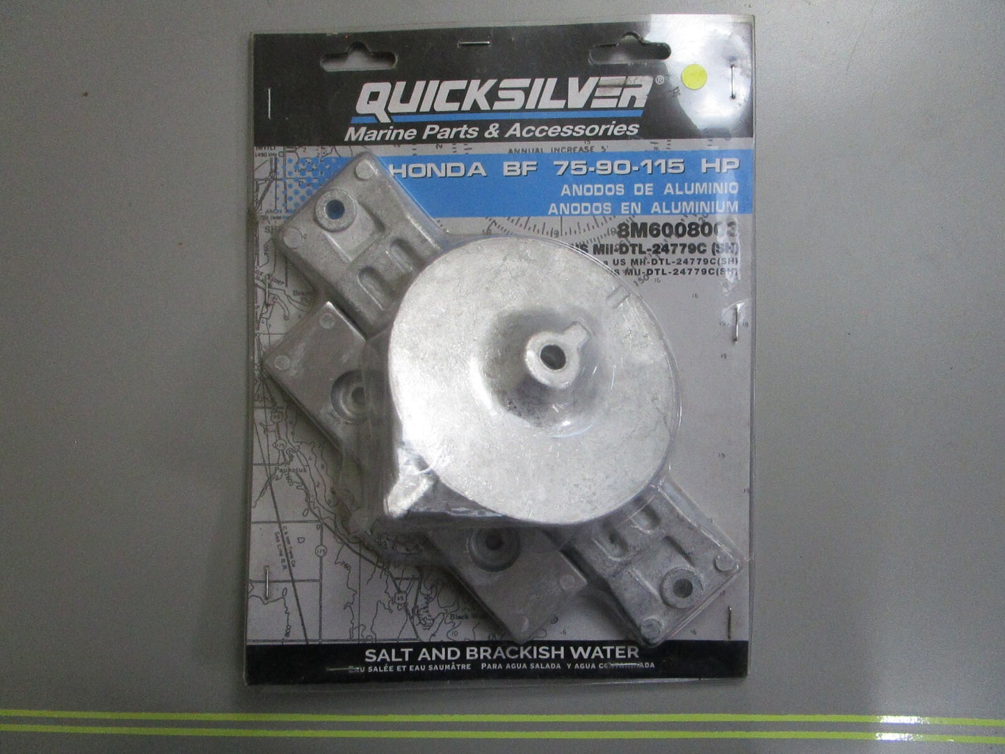 *NEW OEM* 0820 Mercury Quicksilver Aluminum Anode 8M6008003