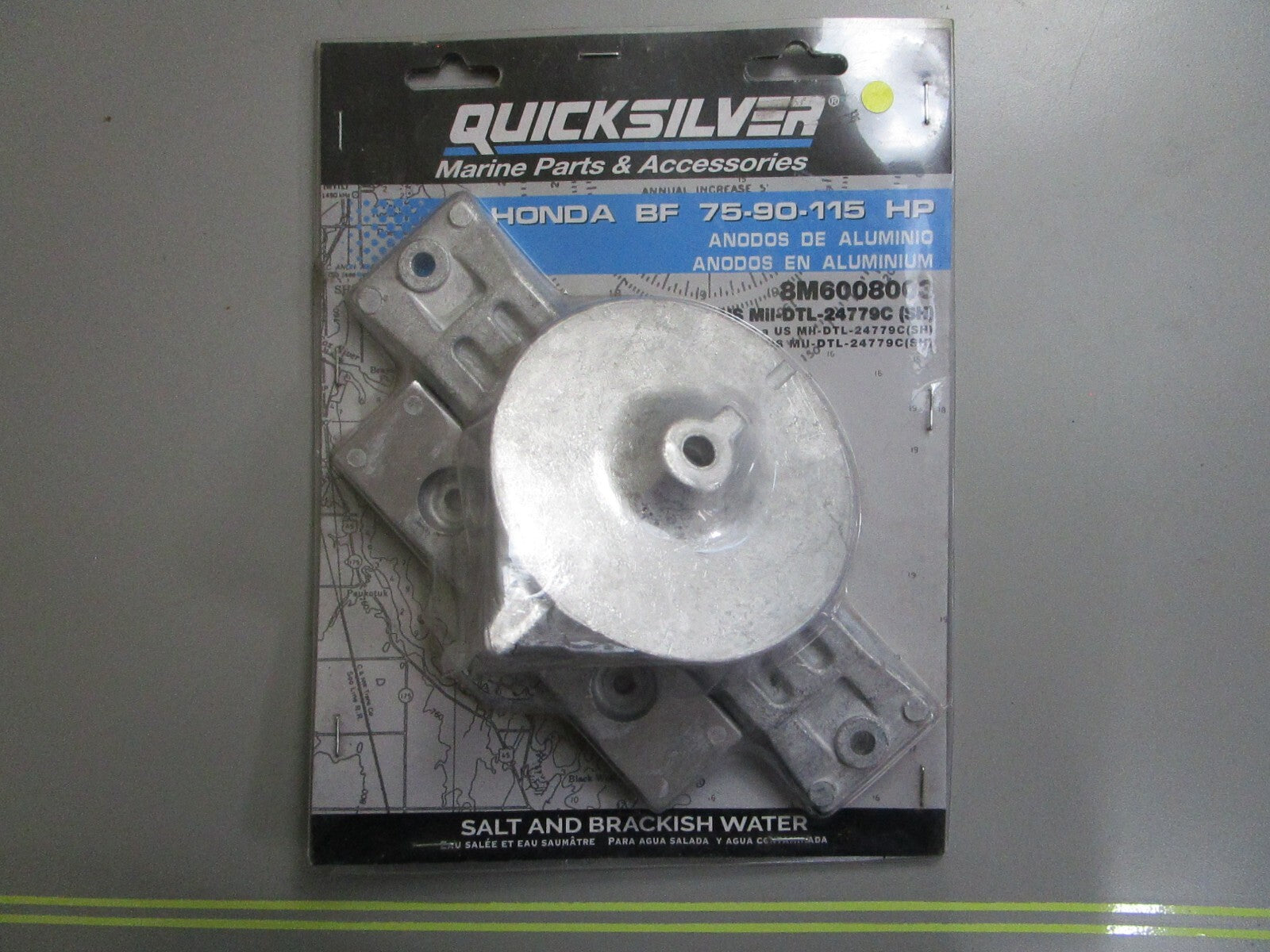 *NEW OEM* 0820 Mercury Quicksilver Aluminum Anode 8M6008003