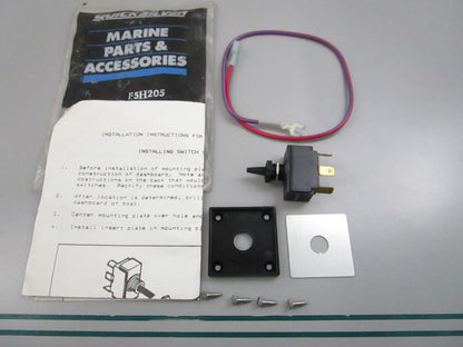 NEW OEM F5H205 Mercury Quicksilver Switch Kit 0810