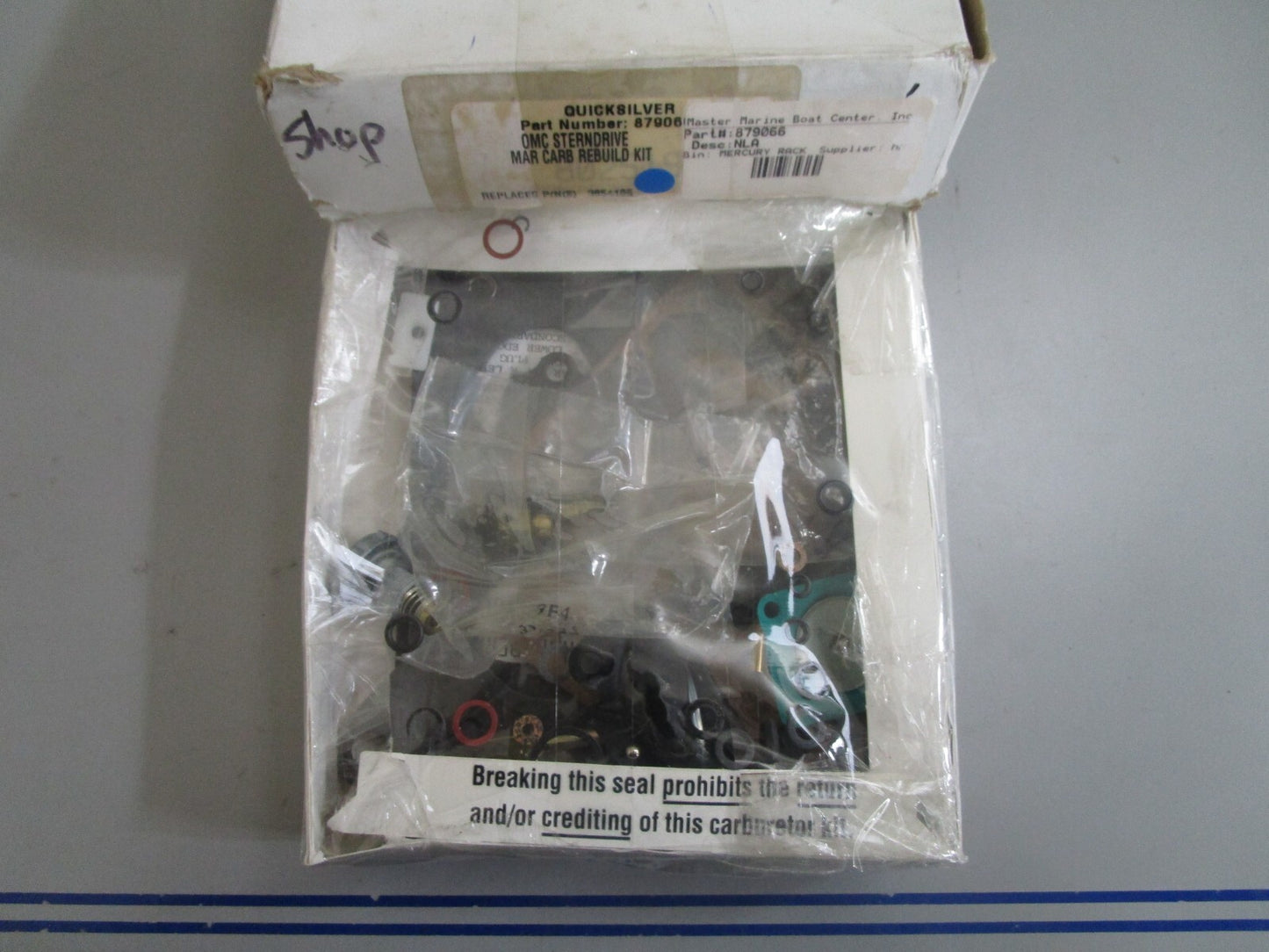 *NEW OEM* 0810 Mercury Quicksilver Carburetor Kit 879066
