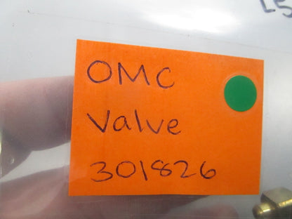 NEW OEM (LOT OF 5) 301826 0301826 OMC Johnson Evinrude Valve 0810