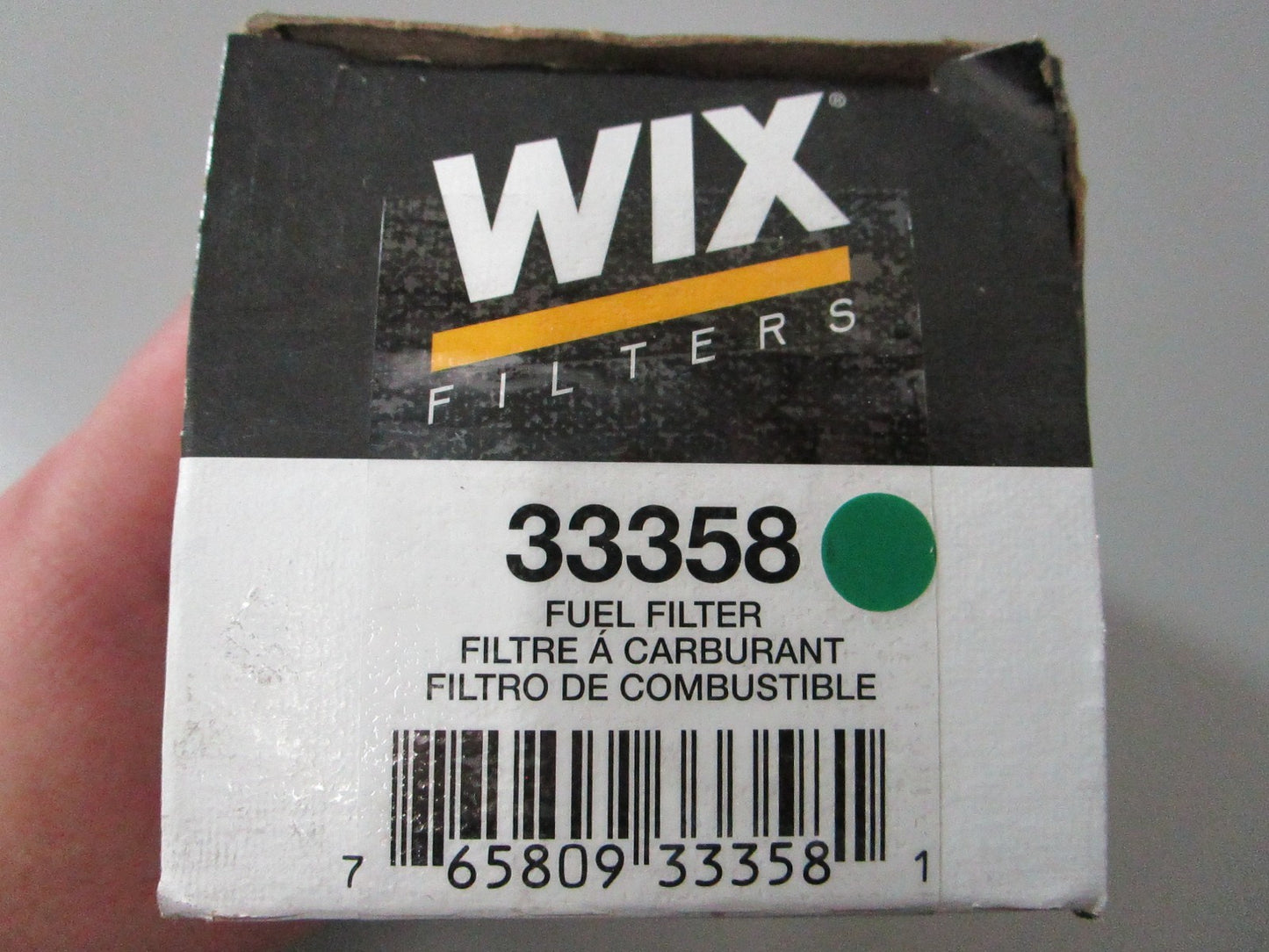 NEW 33358 WIX Fuel Filter 0810