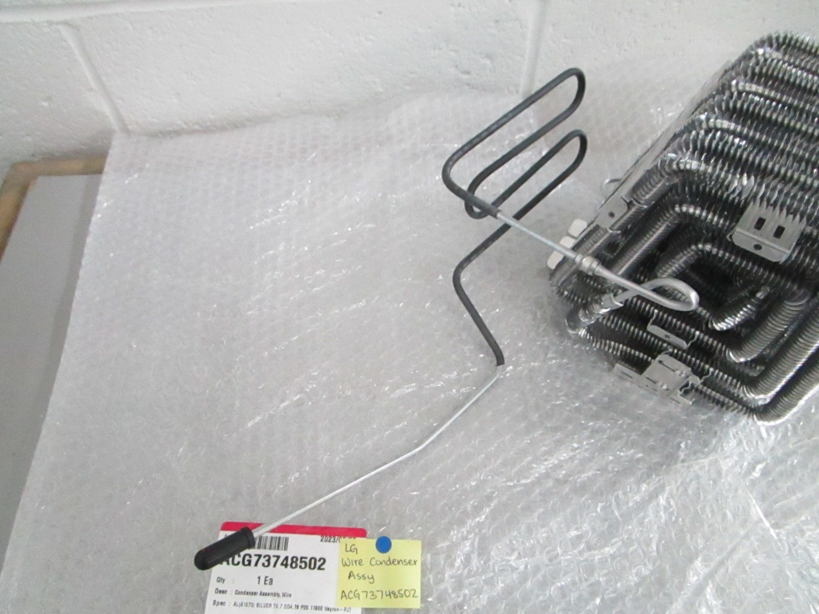 *NEW OEM* 0820 LG Wire Condenser Assy ACG73748502