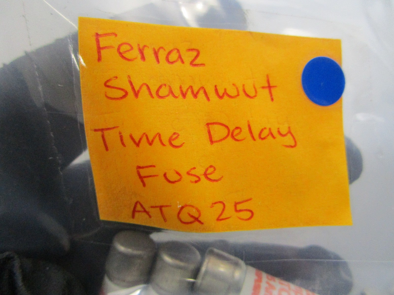 *NEW OEM* 0810 Ferraz Shamwit Time Delay Fuse ATQ25
