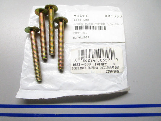 *NEW OEM* (LOT OF 4) 0720 Arctic Cat Screw 1623-688