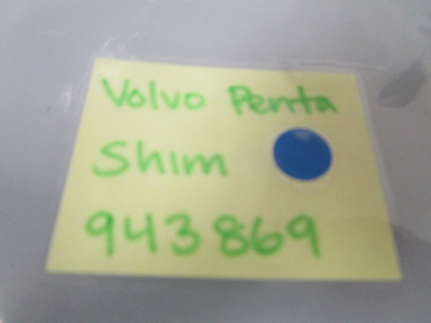 *NEW OEM* 0720 Volvo Penta Shim 943869