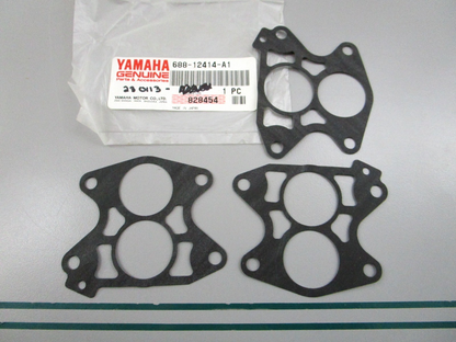 NEW OEM (LOT OF 3) 688-12414-A1-00 Yamaha Gasket 0810
