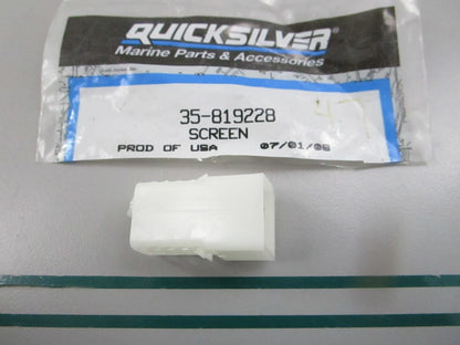 NEW OEM 35-819228 Mercury Quicksilver Screen 0810