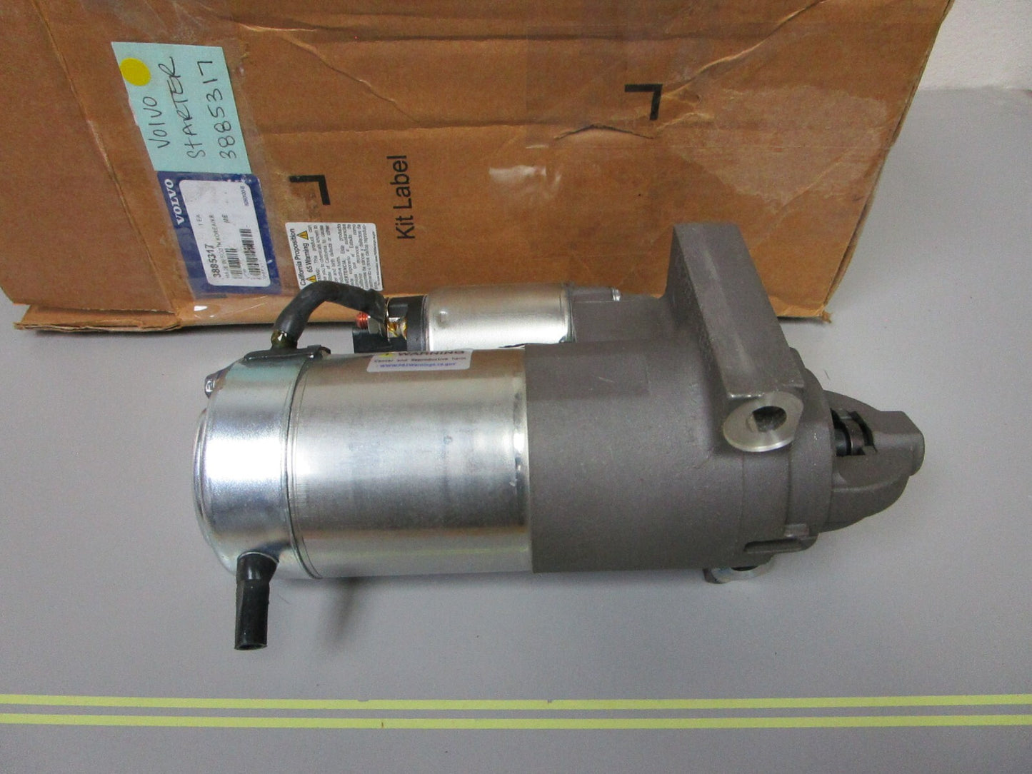 *NEW OEM* 0720 Volvo Penta Starter Motor 3885317