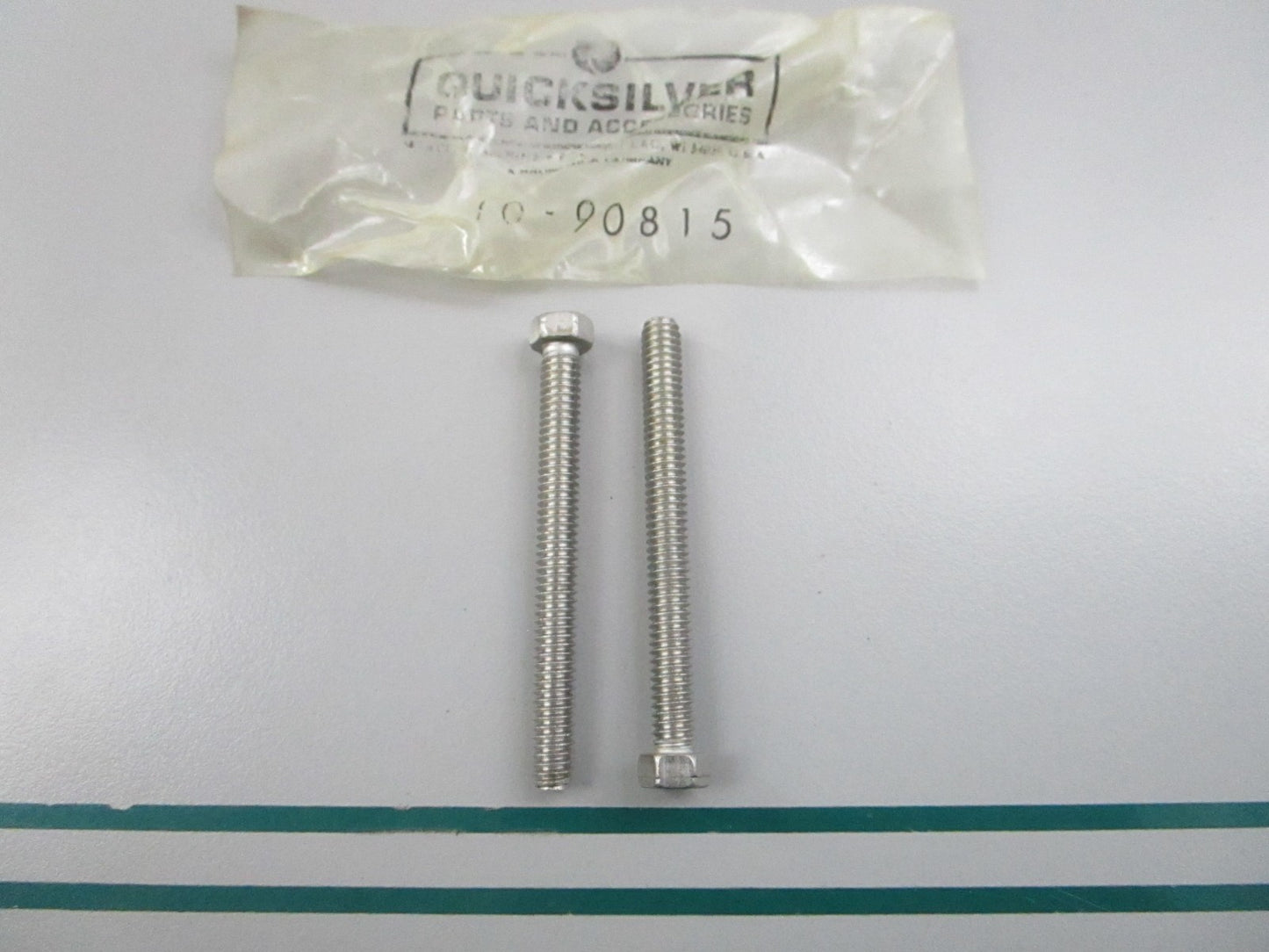 NEW OEM (LOT OF 2) 10-90815 Mercury Quicksilver Screw 0810