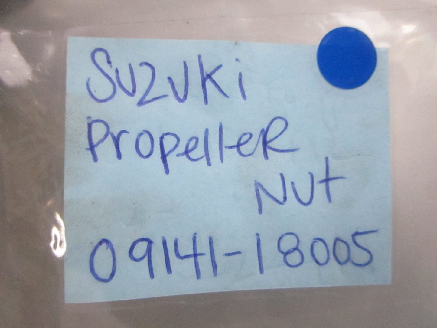 NEW OEM 09141-18005 Suzuki Propeller Nut 0810