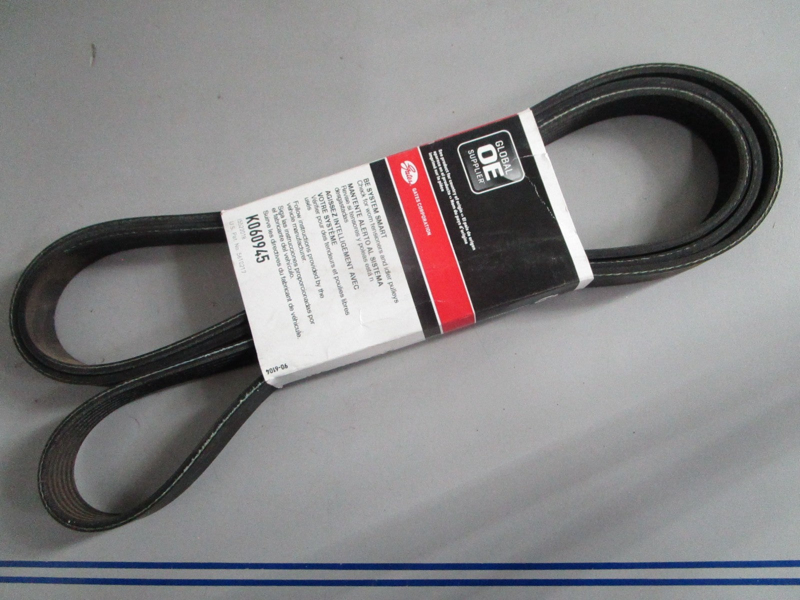 NEW K060945 Gates Century Series Micro-V Serpentine Belt 0820