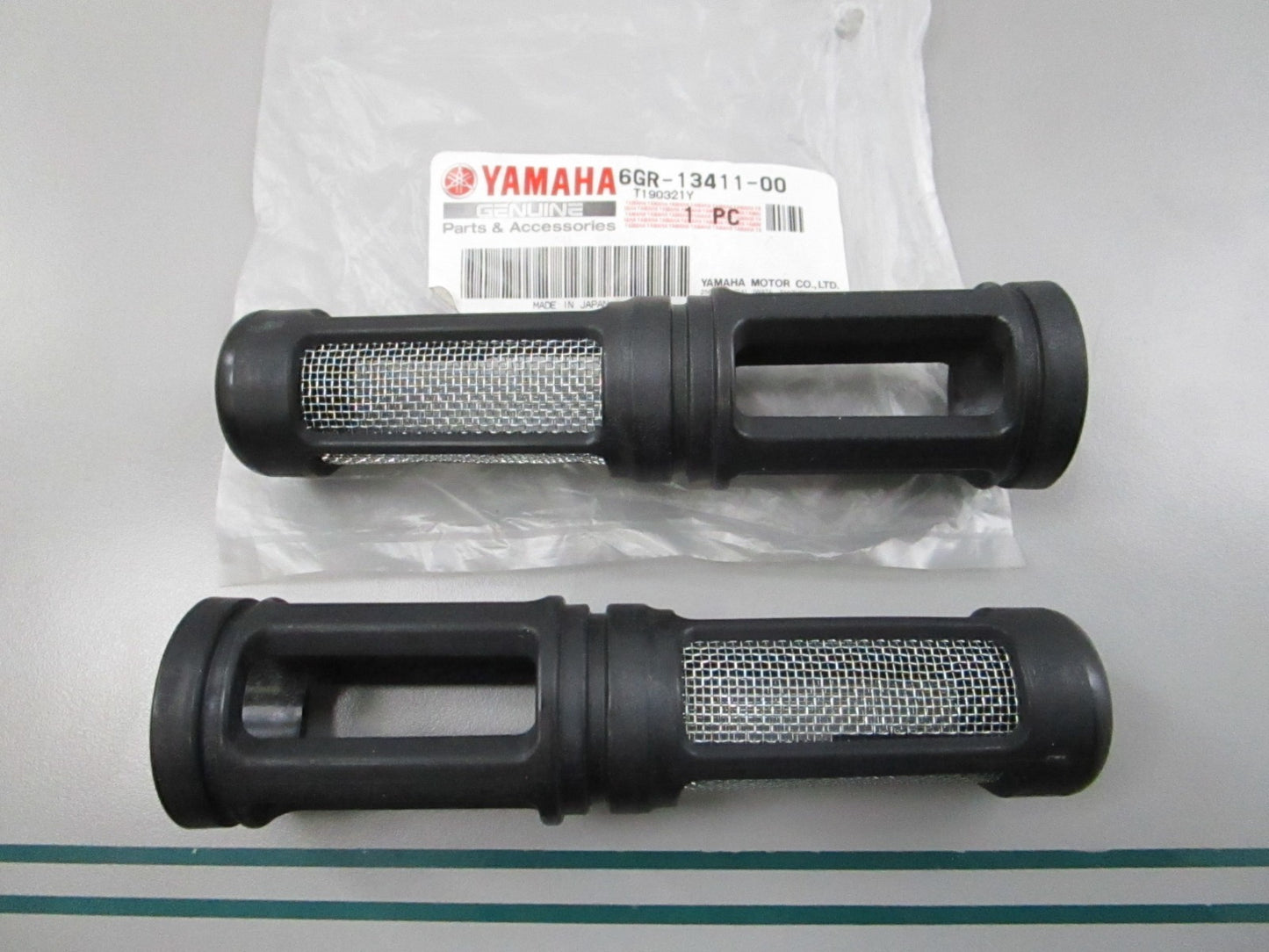 NEW OEM (LOT OF 2) 6GR-13411-00-00 Yamaha Oil Strainer 0810