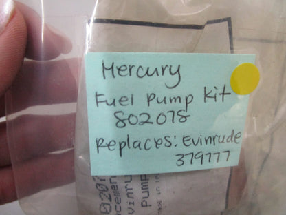*NEW OEM* 0810 Mercury Quicksilver Fuel Pump Kit 802078 Replaces: 379777 0379777