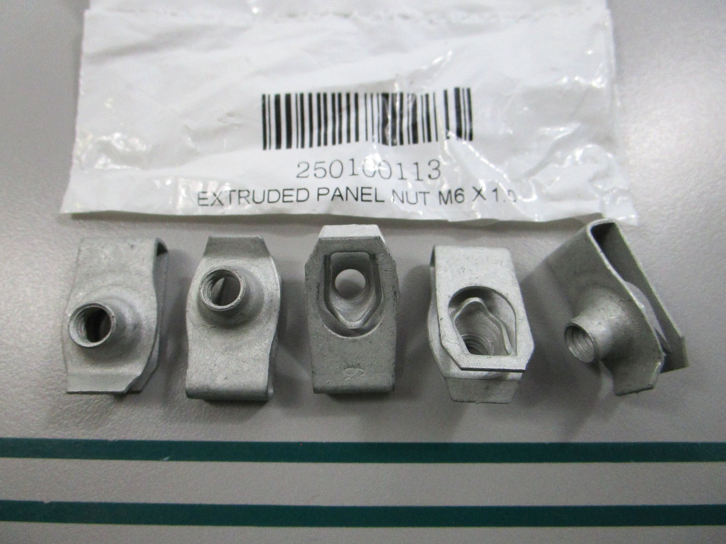 NEW OEM (LOT OF 5) 250100113 Can-Am Extruded Panel Nut 0810