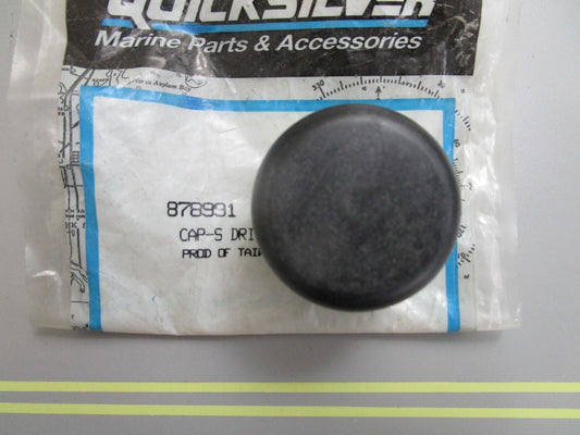 *NEW OEM* 0810 Mercury Quicksilver Drive Plug Cap 878991