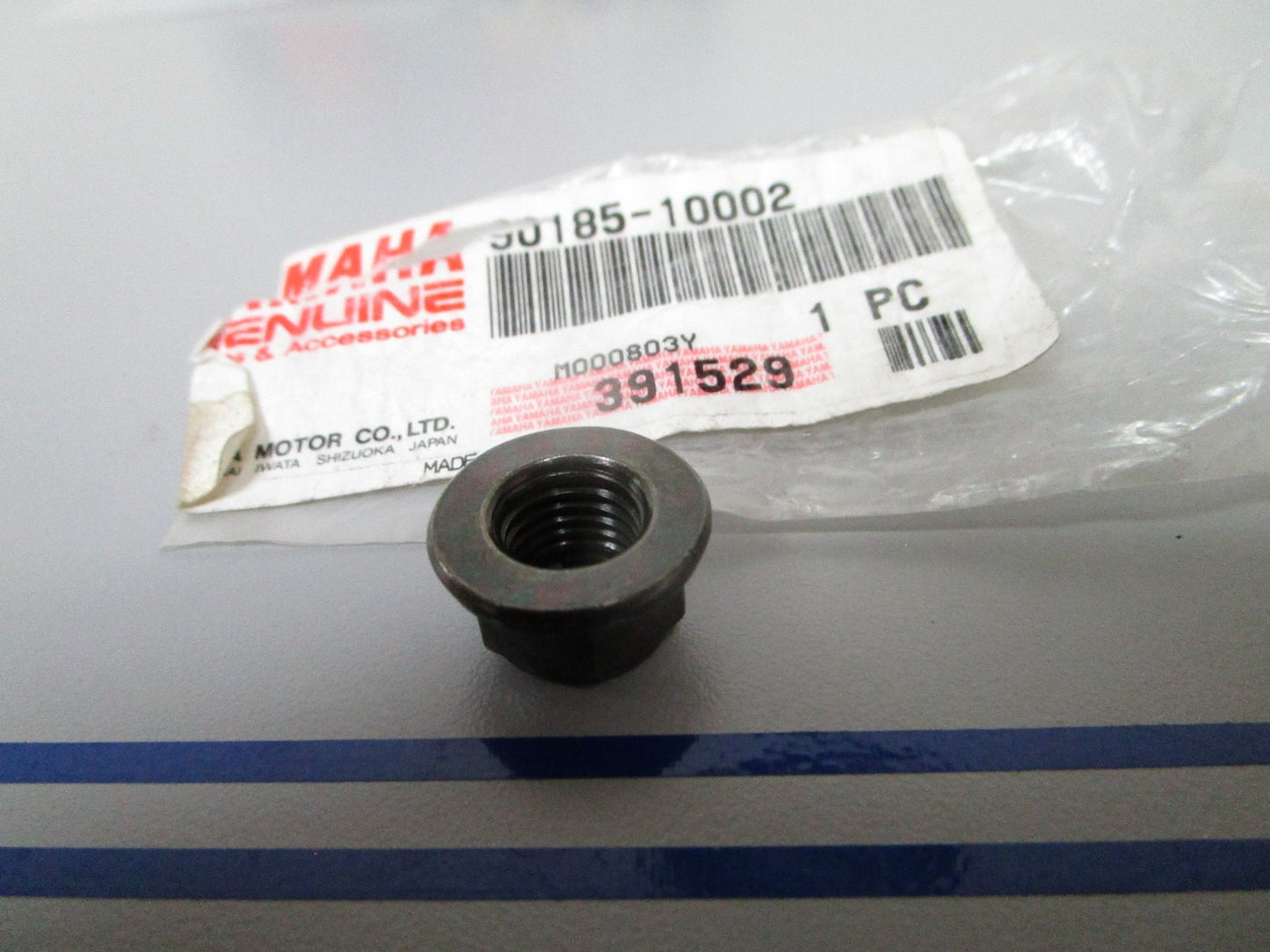 NEW OEM 90185-10002 Yamaha Self Locking Nut 0720