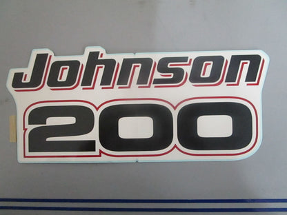 *NEW OEM* 0820 OMC Johnson Evinrude 200HP Decal 5035174