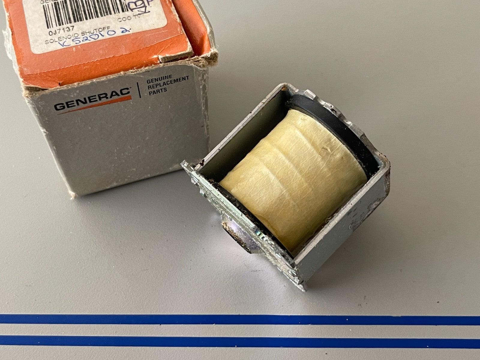 *NEW OEM* 0720 Generac Solenoid Shut Off 0J7137