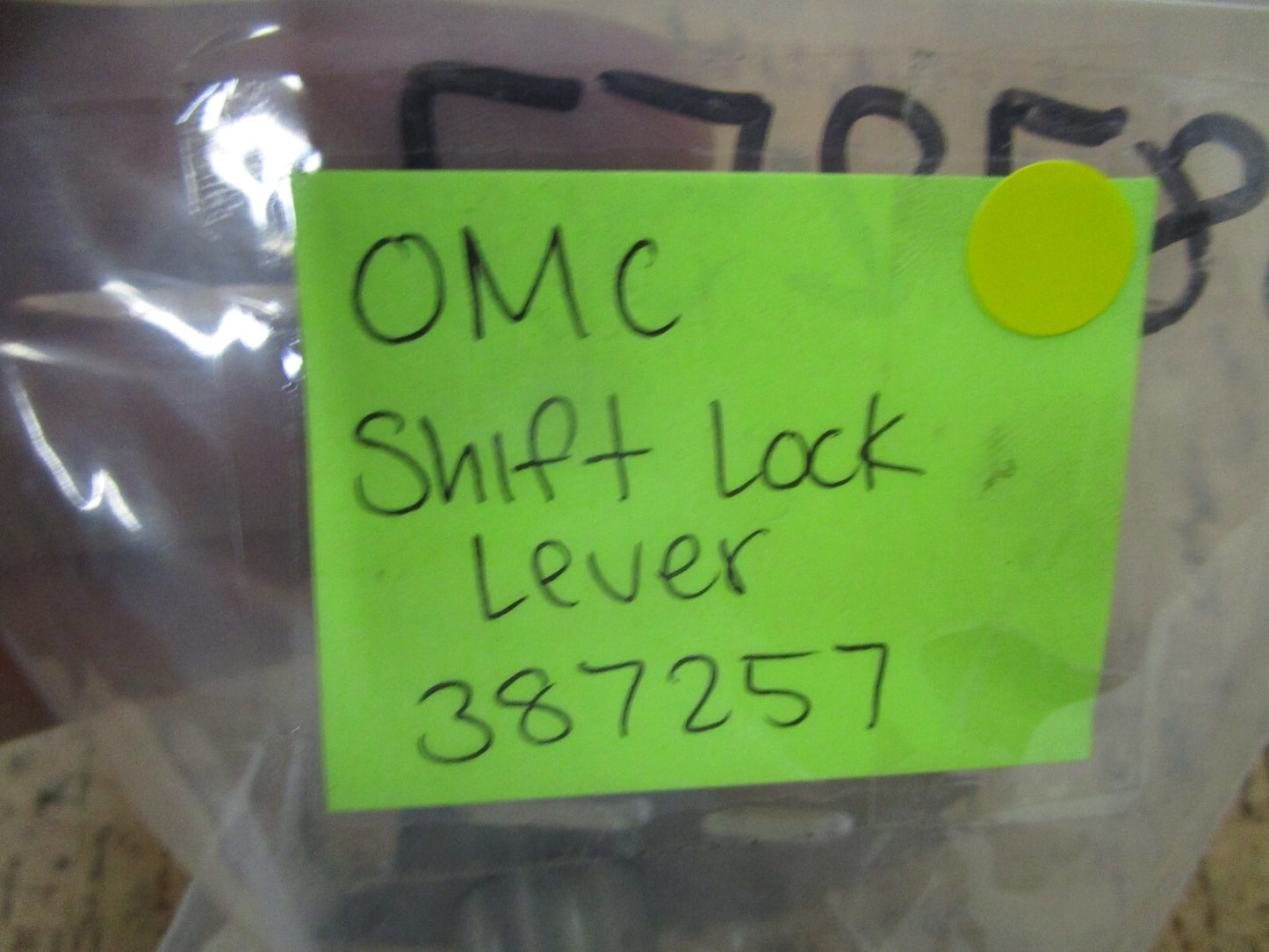 *NEW OEM* 0750 OMC Johnson Evinrude SHIFT LOCK LEVER 387257 0387257