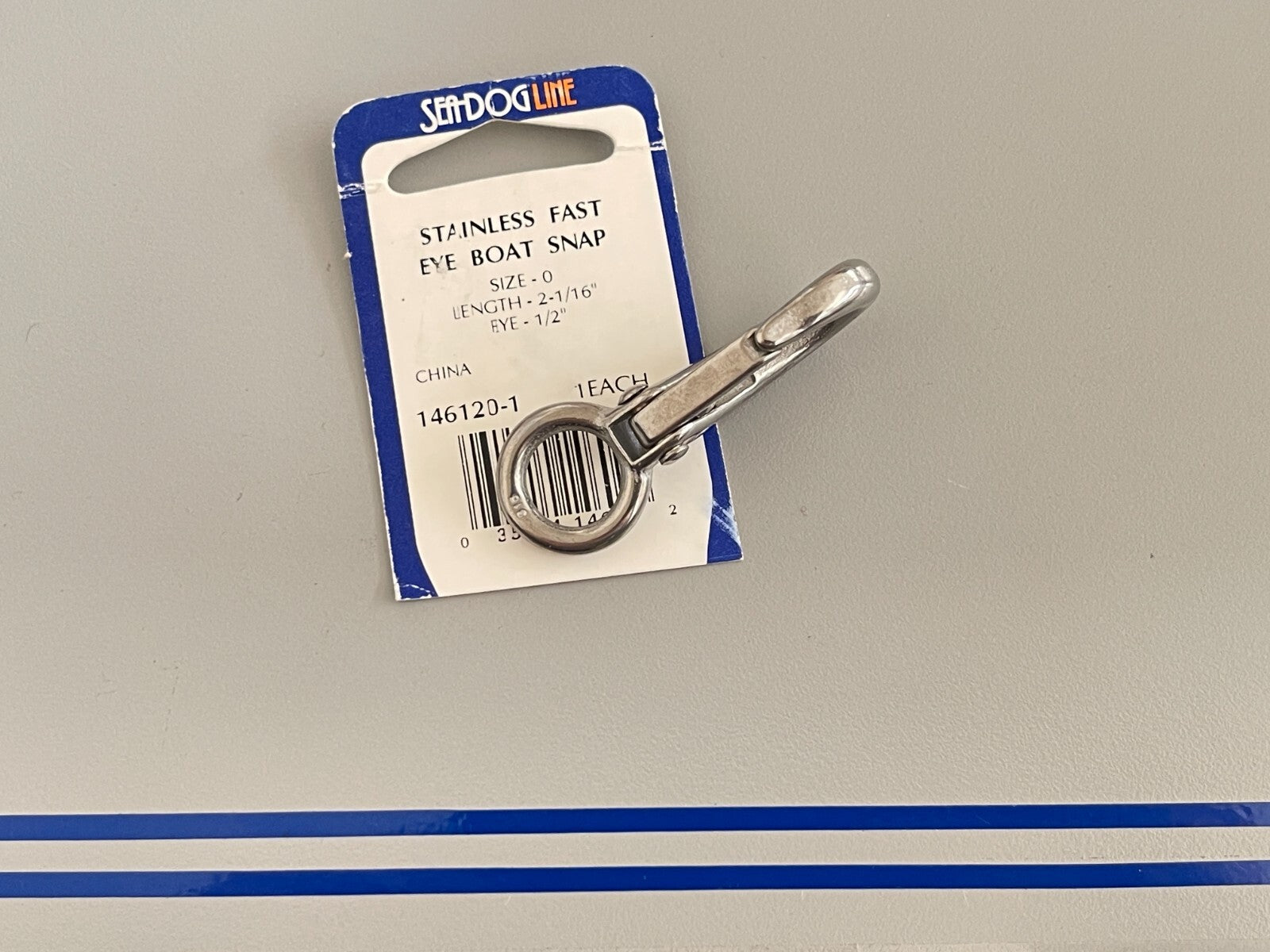 *NEW* 0810 Sea-Dog Stainless Steel Eye Boat Snap 146120-1